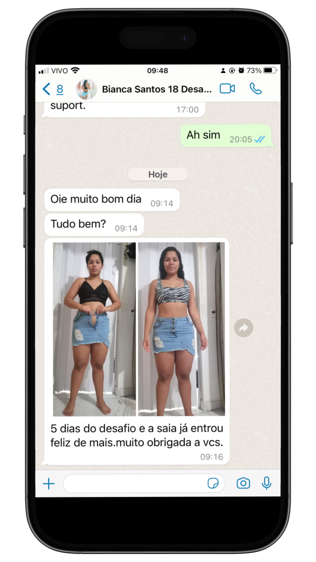 Depoimento WhatsApp 3